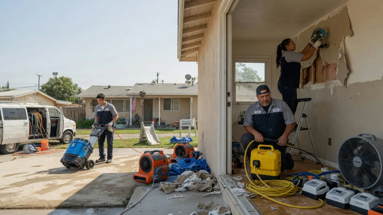 Water Damage Restoration in Evergreen, NC near me